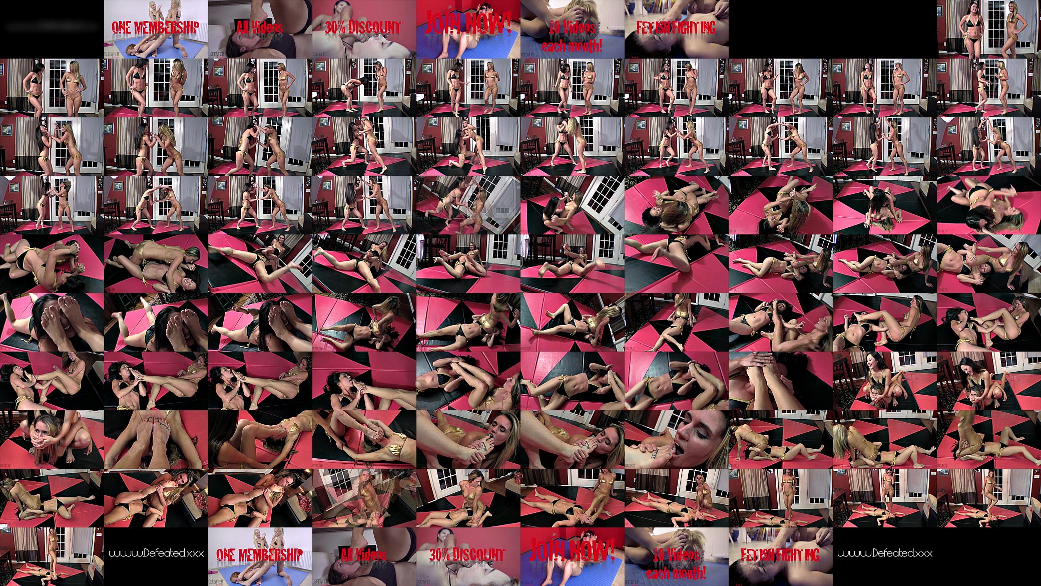 Foots. and Facesitting s. Lesbian Fighting 预览图