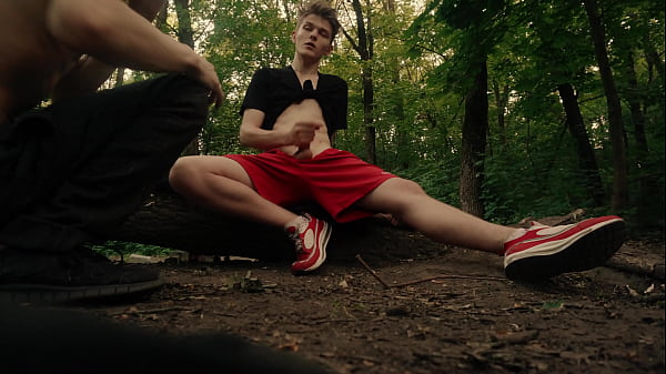 Summer Walk. College friends active recreation ...