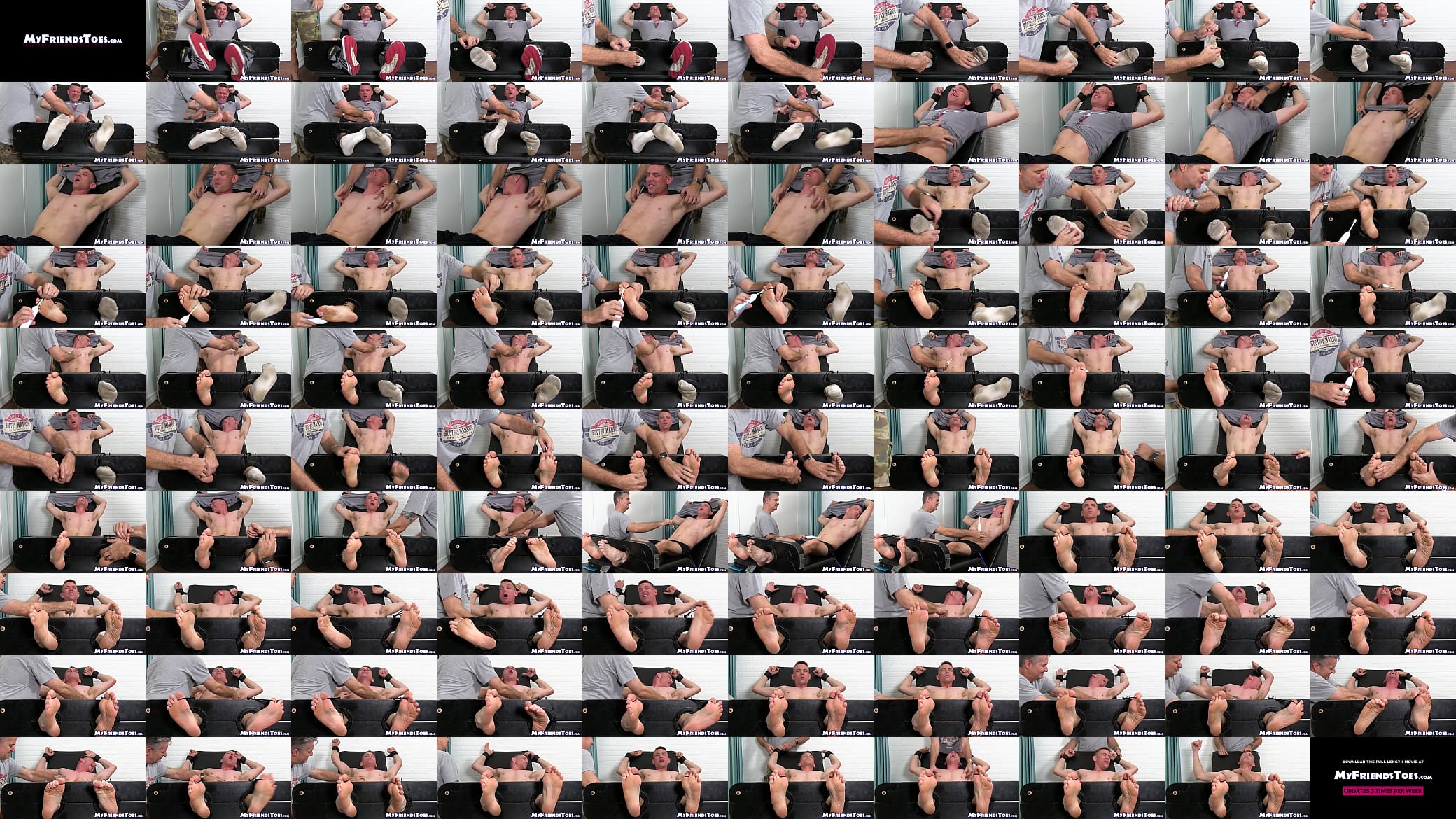 Bound amateur moans while tickle tormented by master 预览图