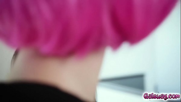 Jenna Sativa ate Gabi Paltrovas bushy wet pussy