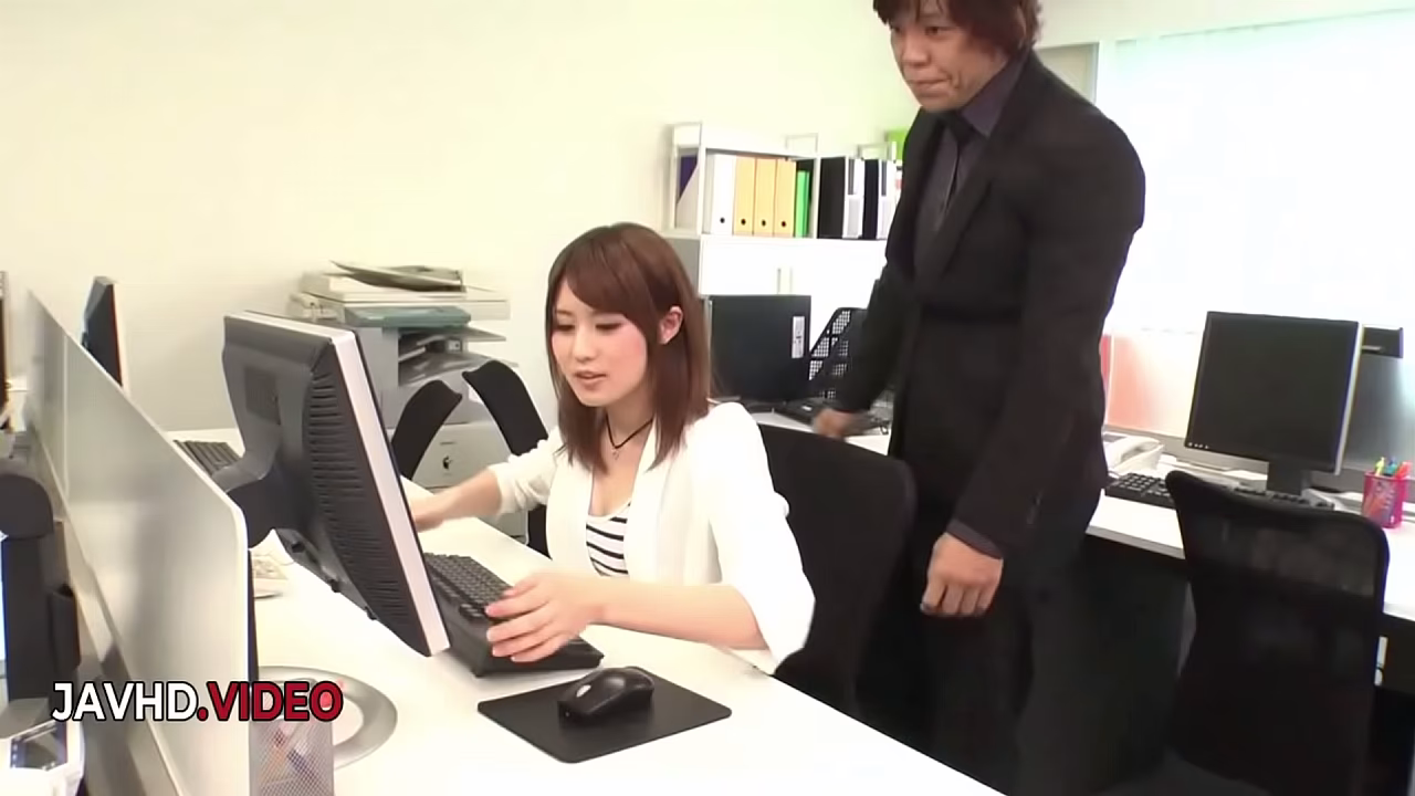 Yumi Maeda'_s Explosive Office Encounter with Naughty Boss and Unforgettable Sex Acts