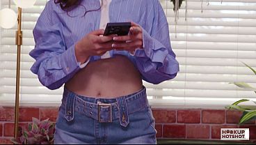 Brunette Slut Maddie Wren Is Addicted To Nade Nasty's Sloppy Anal!