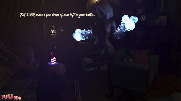 Download Video - Futa3dX - BRUNETTE SUCCUBUS DEMON Babe Sucks Futa Blonde's HUGE COCK