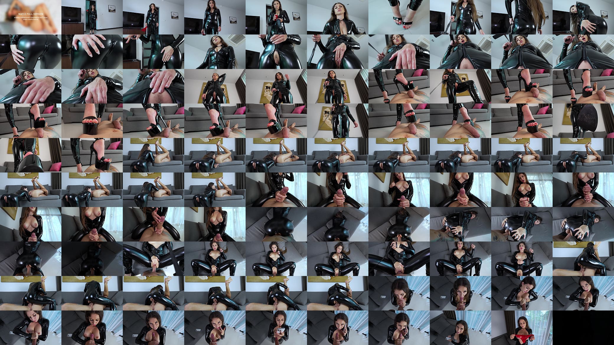You will be punished for lying to me and must earn forgiveness! Amazon, Rimming, Latex Body Suit, Femdom! 预览图