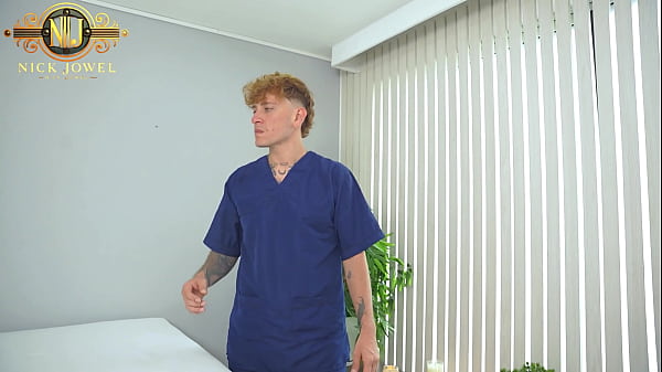 Husband fulfills fantasy with masseur and his wife