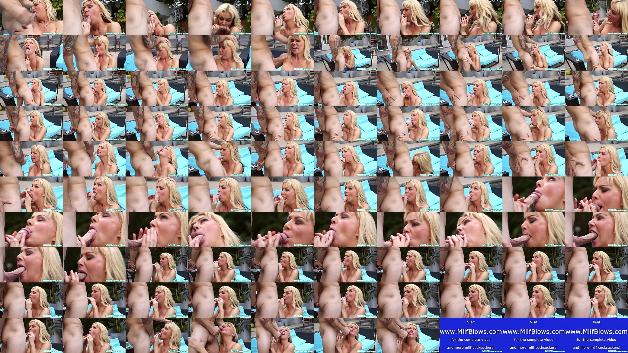 Mommy sucking cock for a mouthful of cum 预览图
