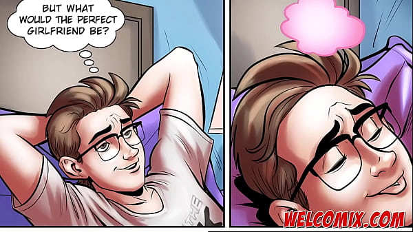 The Girlfriend of my dreams! Nerd fucking a very hot blonde! Hentai Comics