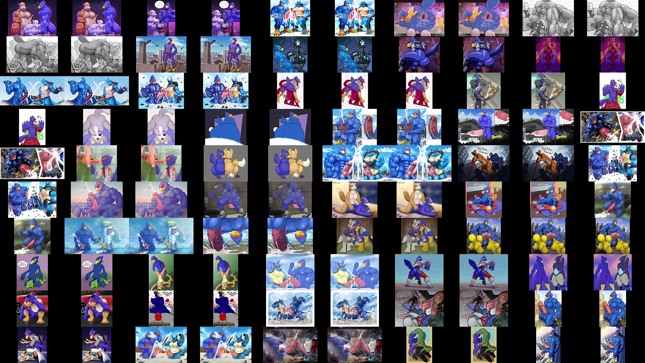 Gay Furry Porn Compilation (Falco Edition) 预览图