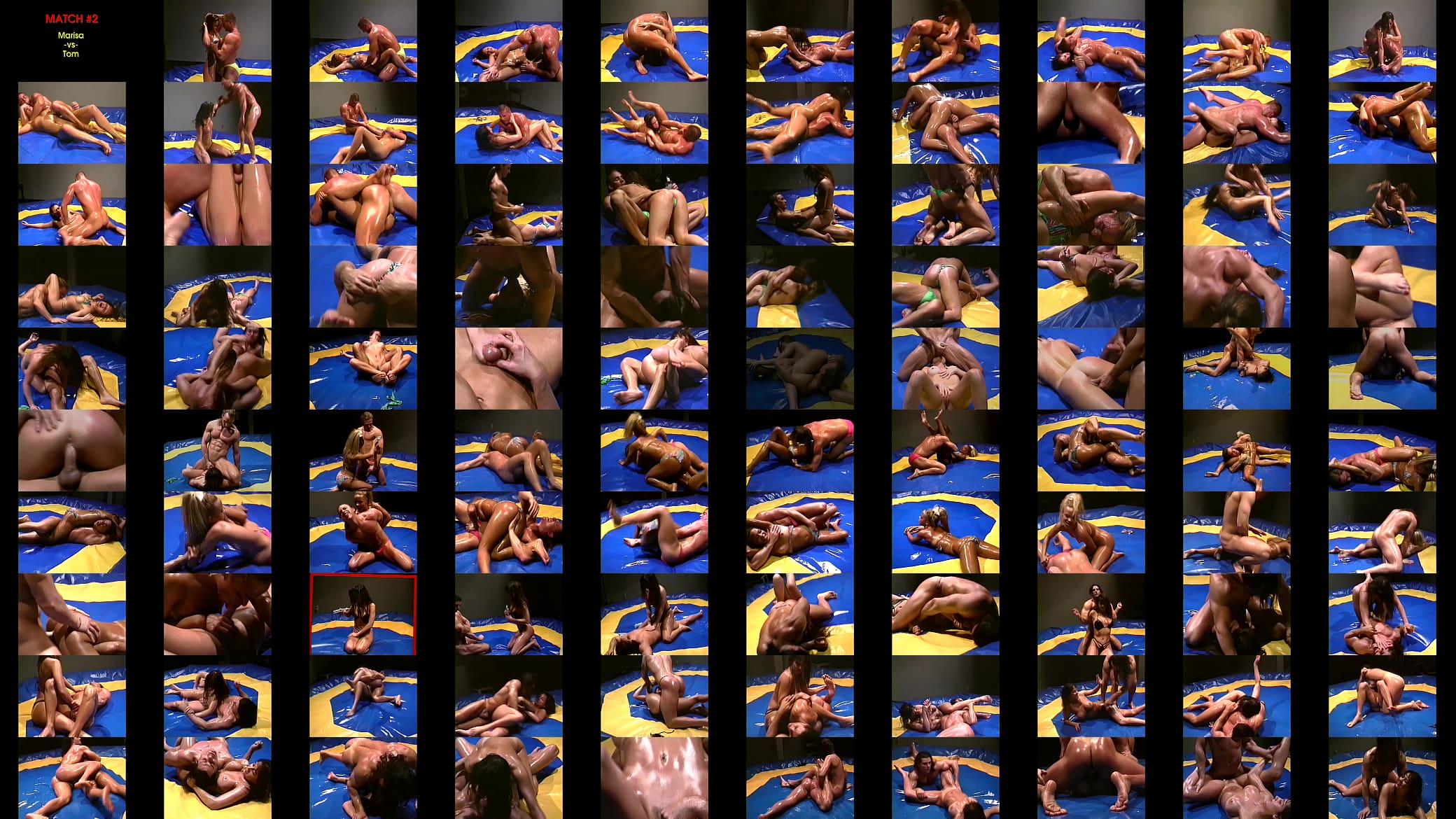 Male-Female Hardcore Oil Wrestling 1 预览图
