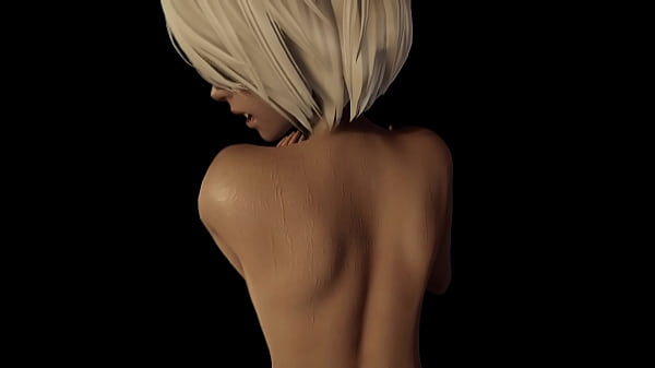Nier Automata: Dreaming of 2B fucking her missionary and from behind