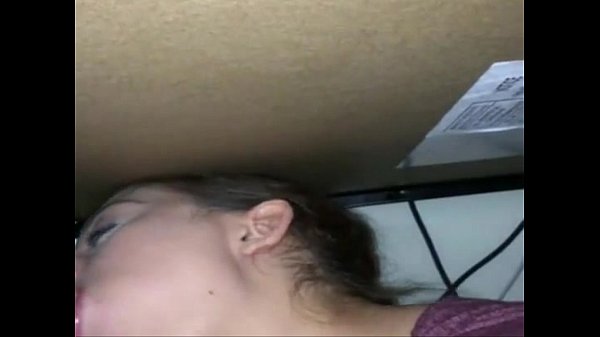 thumb friend blows me under table