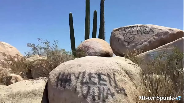 Instagram Model Gets Horny and Sucks Photographer In Mexican Desert / with SexySpunkyGirl