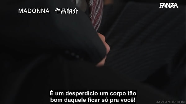 Cheating In The Nude Photo Shoot [Subtitled] Nao Jinguuji