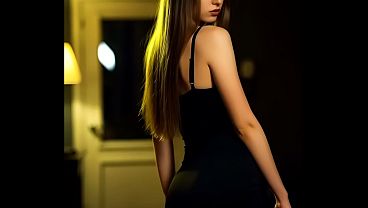 Young Russian teasing