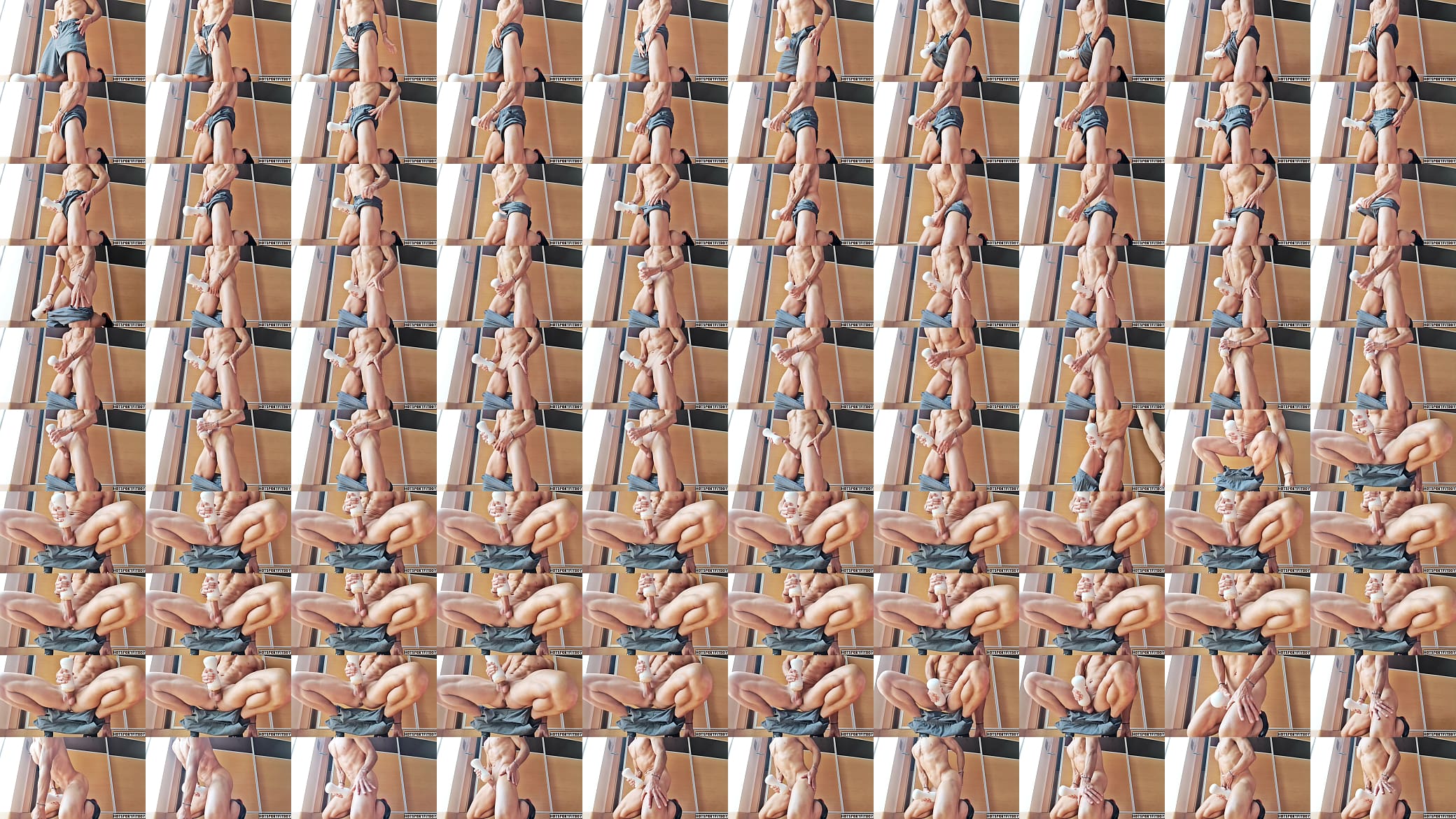 Big Cock Pleasure: Watching the Neighbors While I&#039;m Masturbating with a Fleshlight 预览图