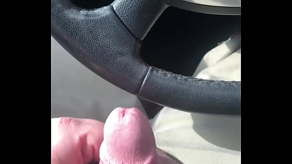 Cumshot in Car