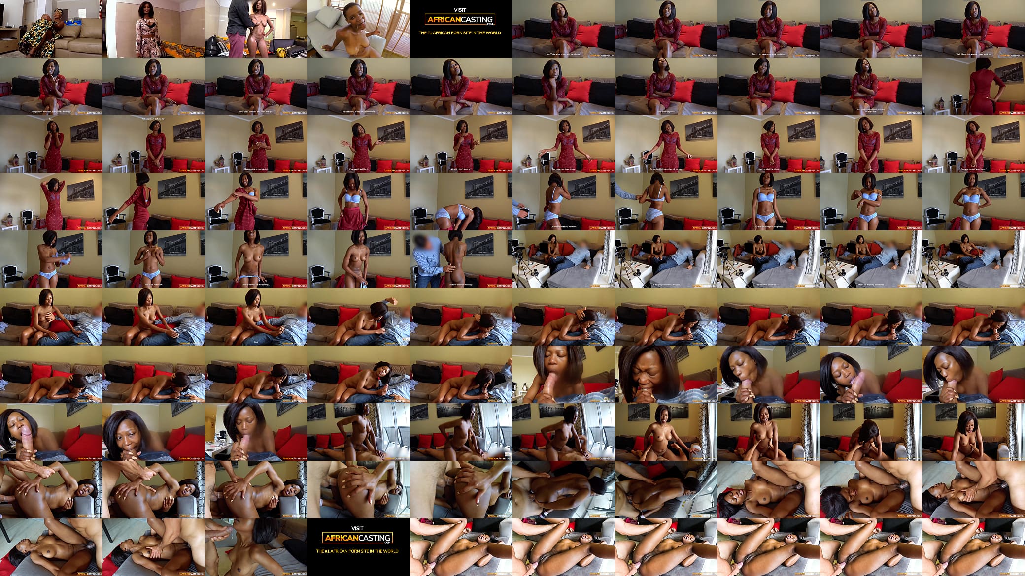 South-African Model Giving Up ANAL VIRGINITY in Fake Casting 预览图
