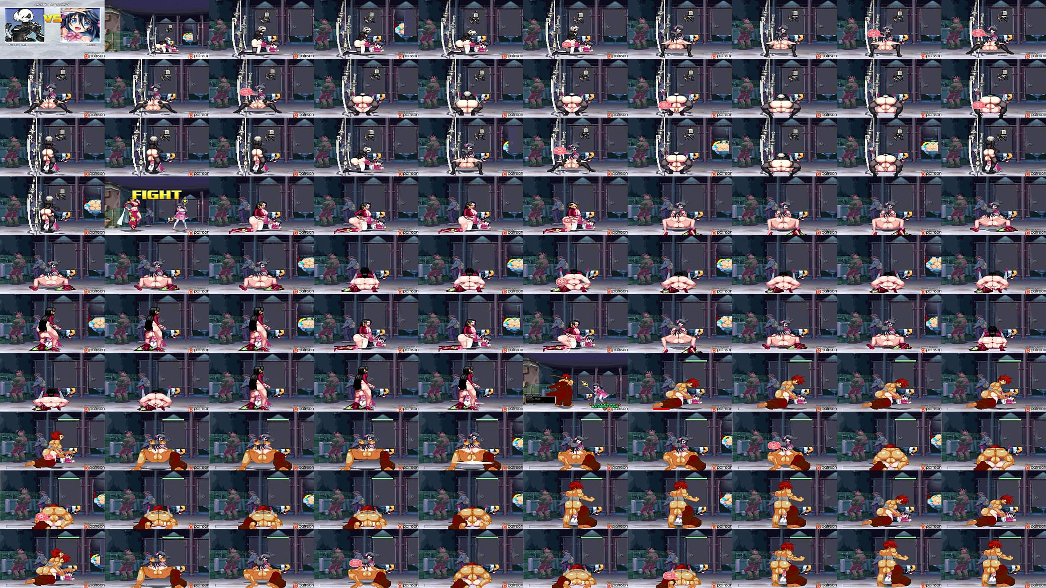 MUGEN - Futa 2B, Boa Hancock and Azumi Hojo Showcase 预览图
