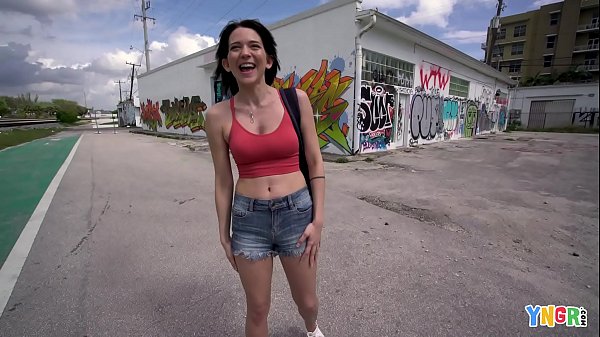 Download Video - YNGR - Cutie Riley Jean Flashes And Sucks Dick In Public