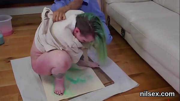 Horny cutie was taken in butt hole assylum for uninhibited treatment