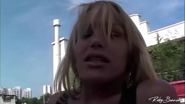 Transcumz - Blonde trans woman gets fucked and fucks a white cock