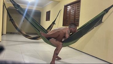 Half-siblings have sex secretly in a hammock while everyone else is .