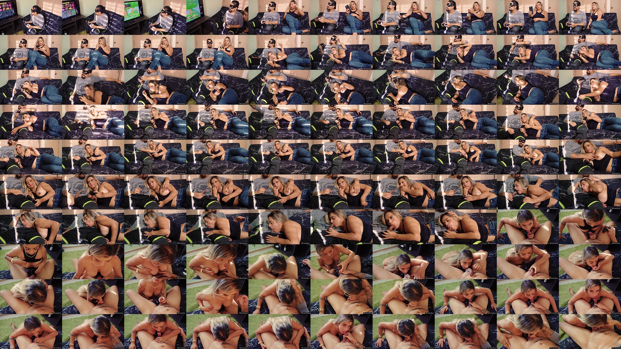 My girlfriend doesnt let me play she rubbed her head on my cock so i fuck her mouth 预览图