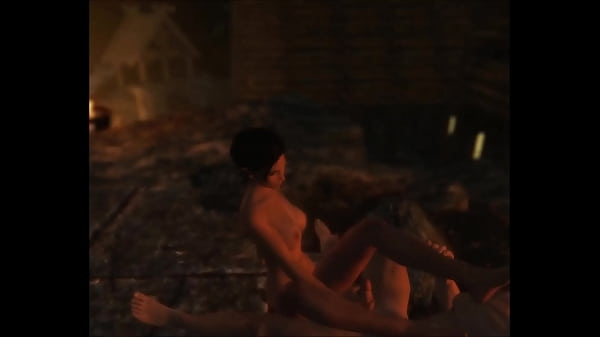 skyrim  footjob