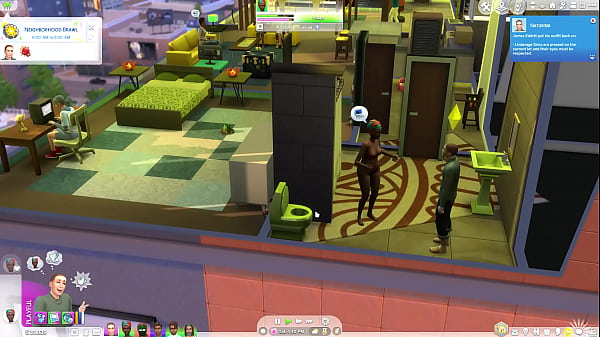 Sex Over the Toilet in locked doors