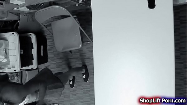 Teen shoplifter pussy rammed by security