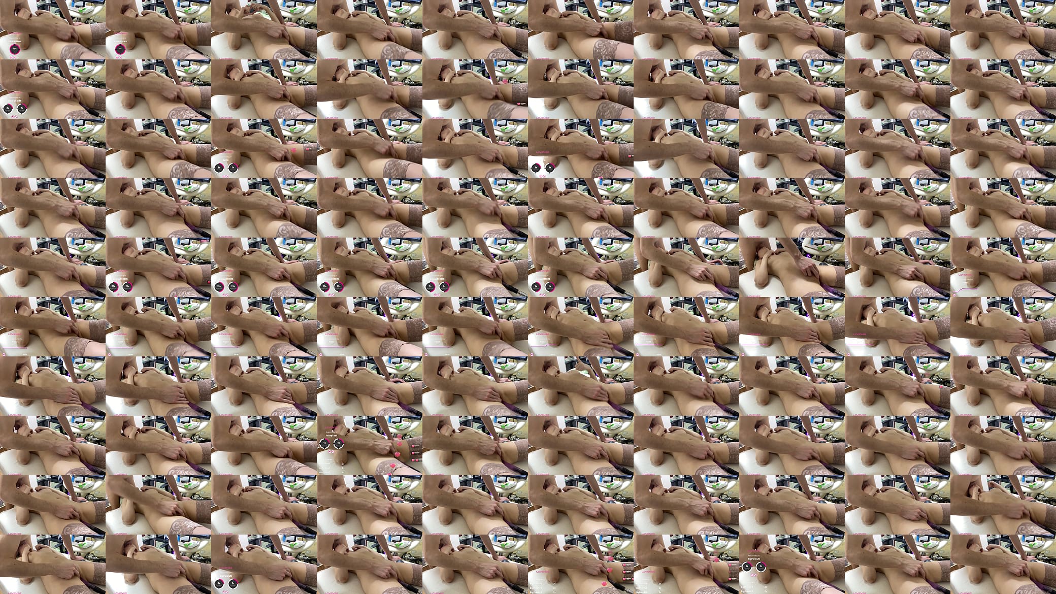Face and pussy fucking with fuck machine and fingers 预览图