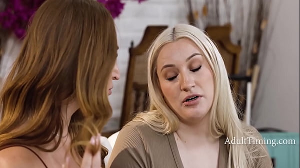 Busty Girl Returns My Strapon After Using It - Skylar Snow, Hadley Haze | AdultTiming