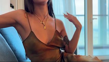 Fancy trip with my boss: blowjob, cum in mouth and foot massage!