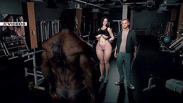 Black fitness instructor