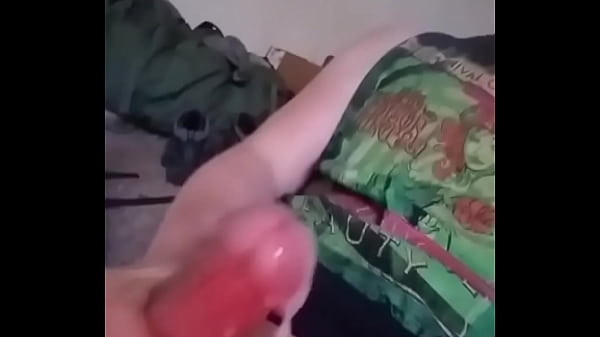 Hot guy jerks and cums