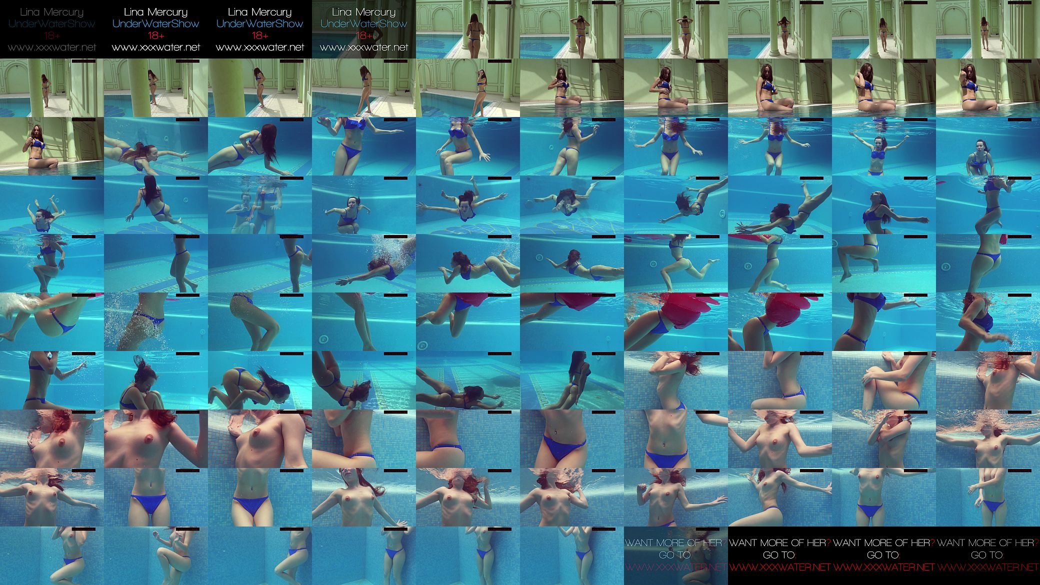Lina Mercury hot Russian submerged underwater 预览图