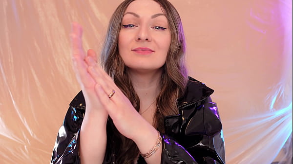 ASMR in nurse gloves, with paper