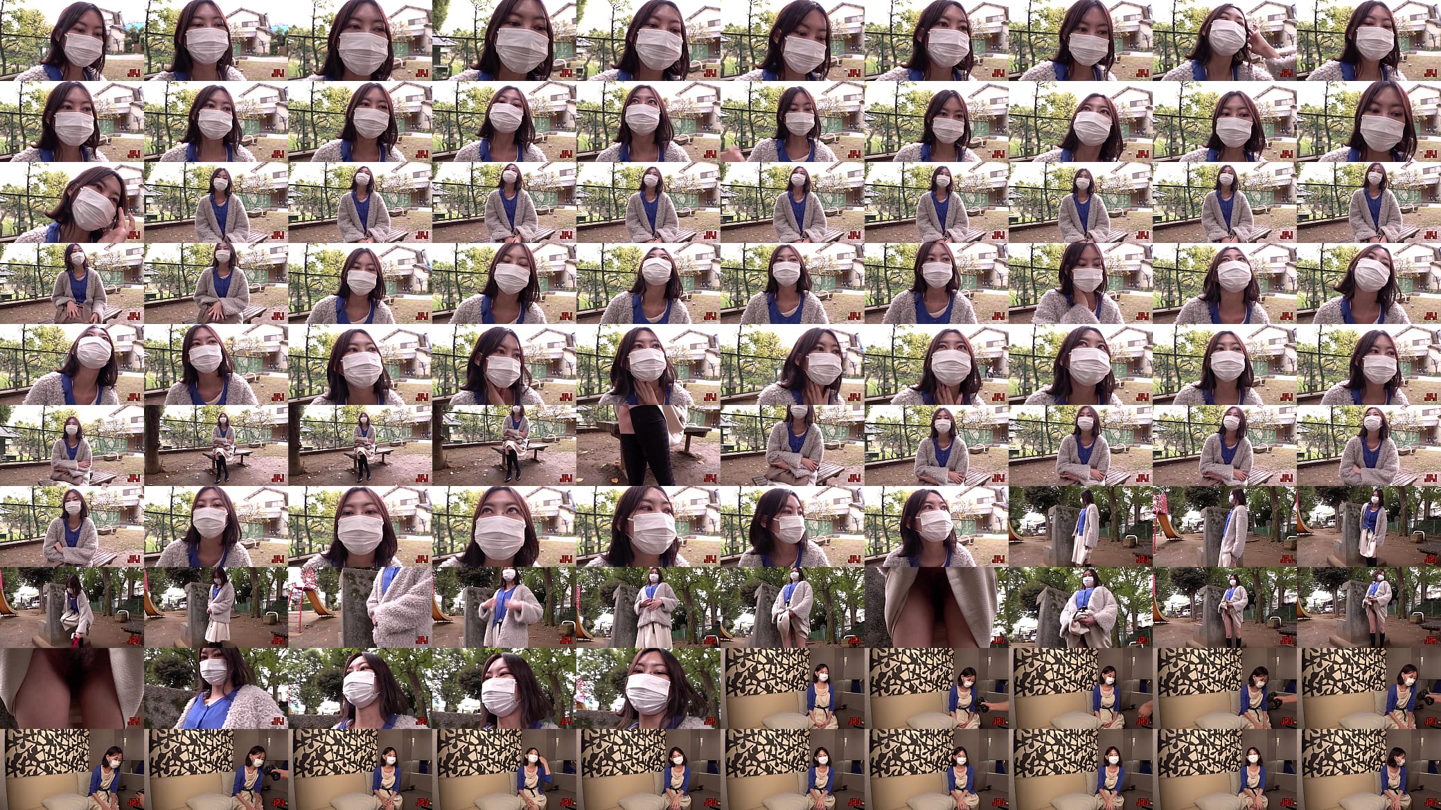 Married woman exposing herself in the park 预览图