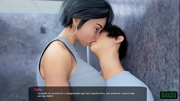 Download Video - Milfy City ep 7 Fudendo o Cu da Professora no Banheiro da Escola