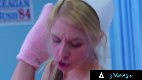 Download Video - GIRLSWAY - Sexy Nurses Secretly Have A Steamy Threesome During Their Break COMPILATION