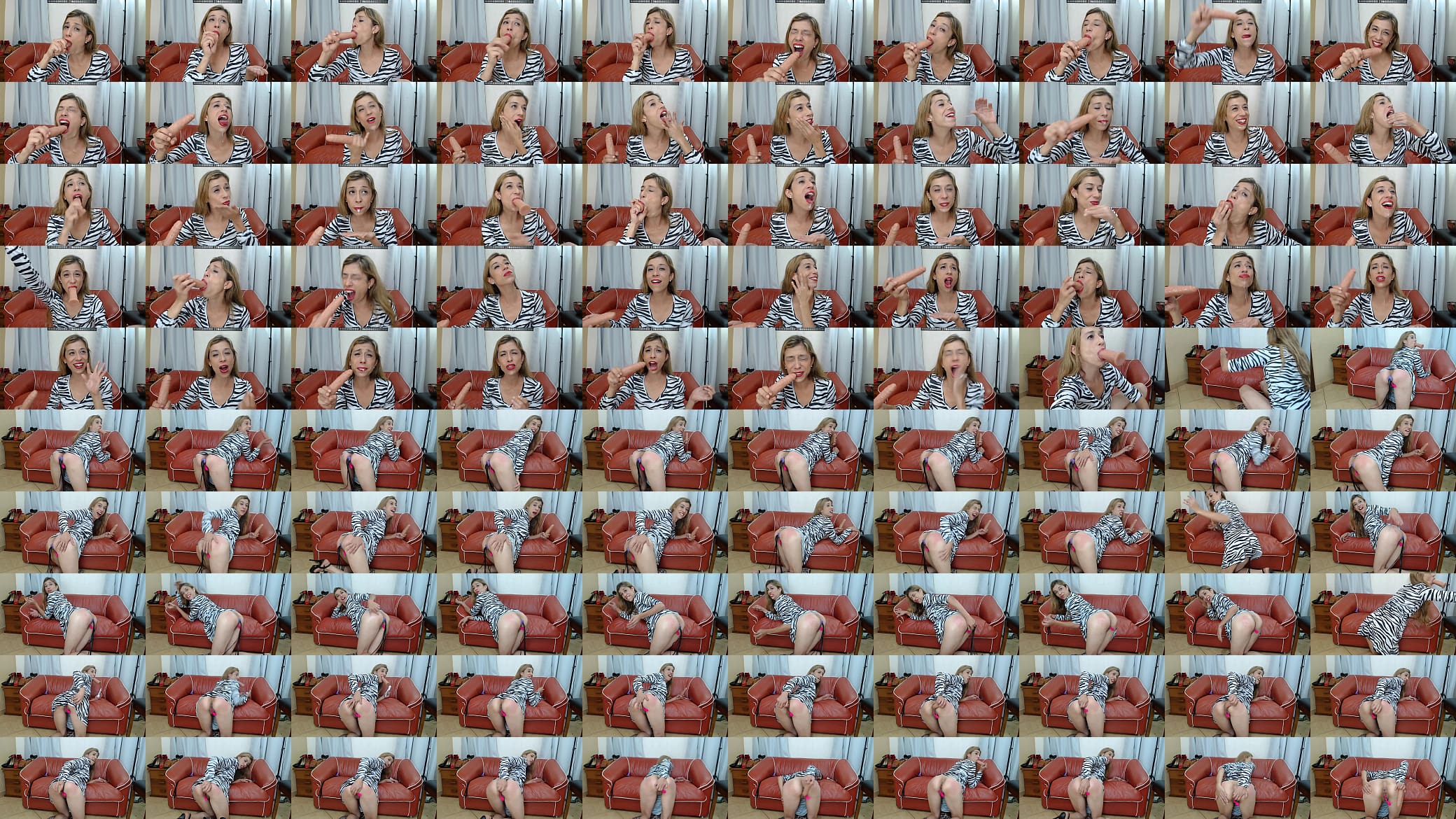 Lettywild webcam show - Submissive Secretary Spanking Nasty blowjob and anal PROMO 预览图