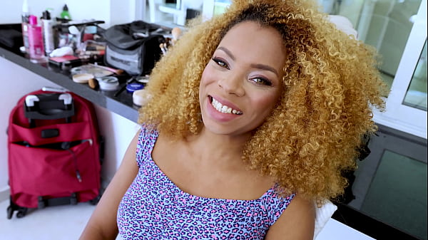 Behind the Scene from Young exotic Brazilian Rebeca Villar plays with speculum, and swallows five big loads after intense Dap with five big studs.