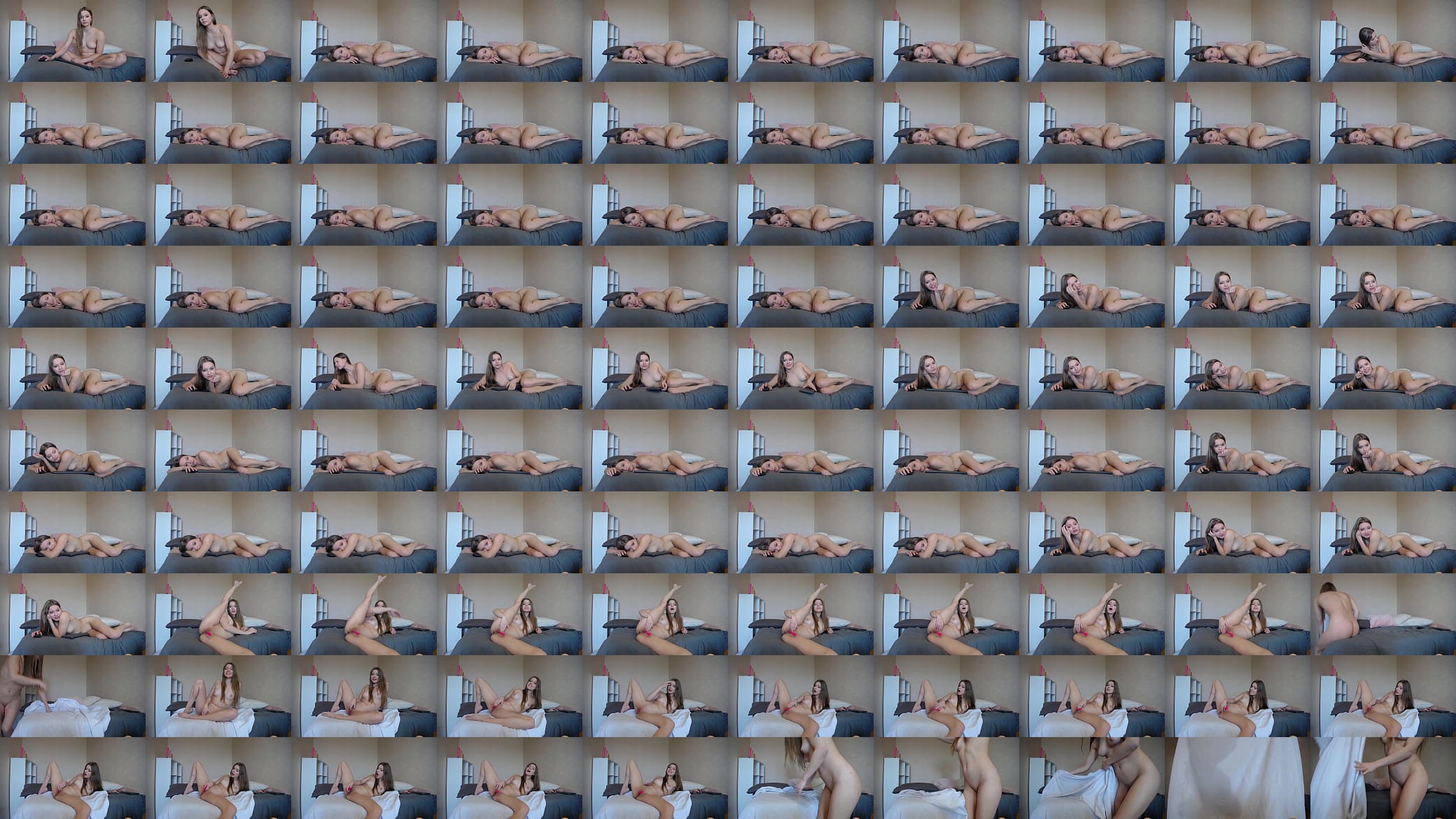 Mia shows her contortion skills on stream 预览图