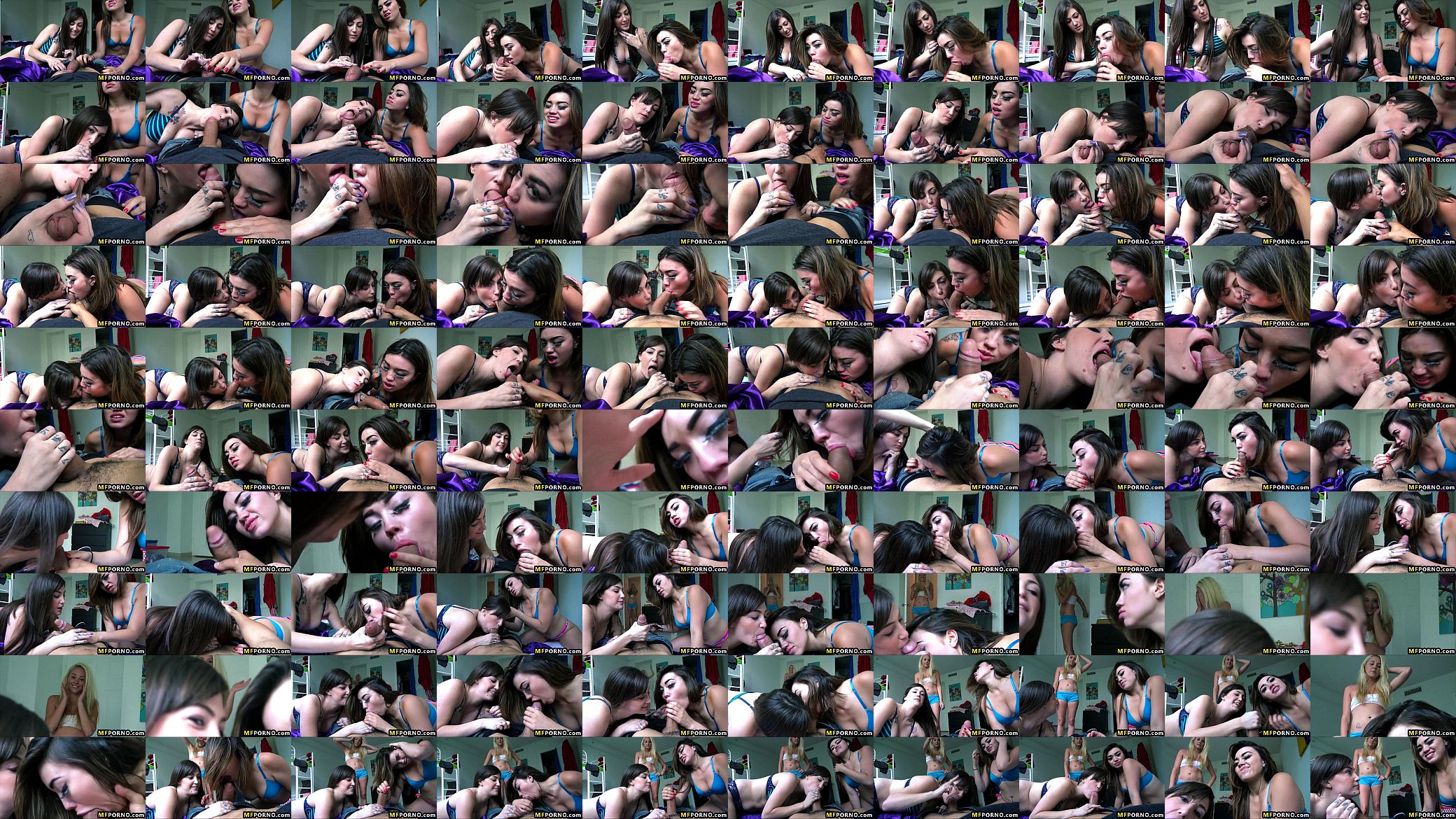 Teen girls 3some Angelina Mylee, Ashley Stone 1 预览图