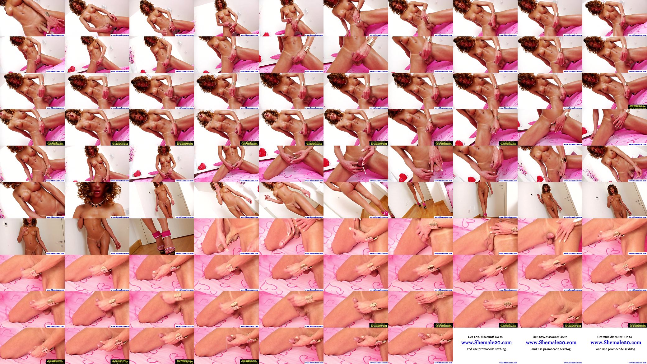 Busty shemale amateur masturbating 预览图