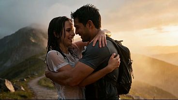 ジョギングをしてから雨の中でセックスをするには最高の天気（AI生成コンテンツ）