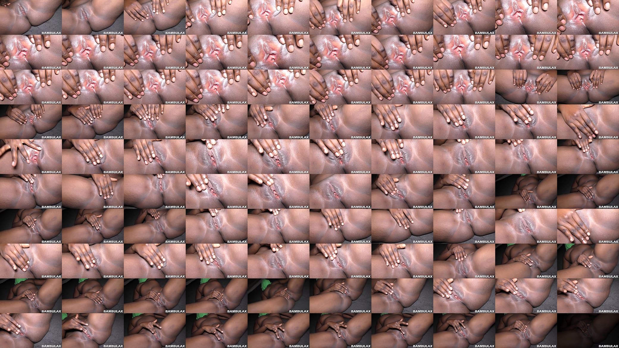 Real virgin ebony teen with HYMEN 预览图