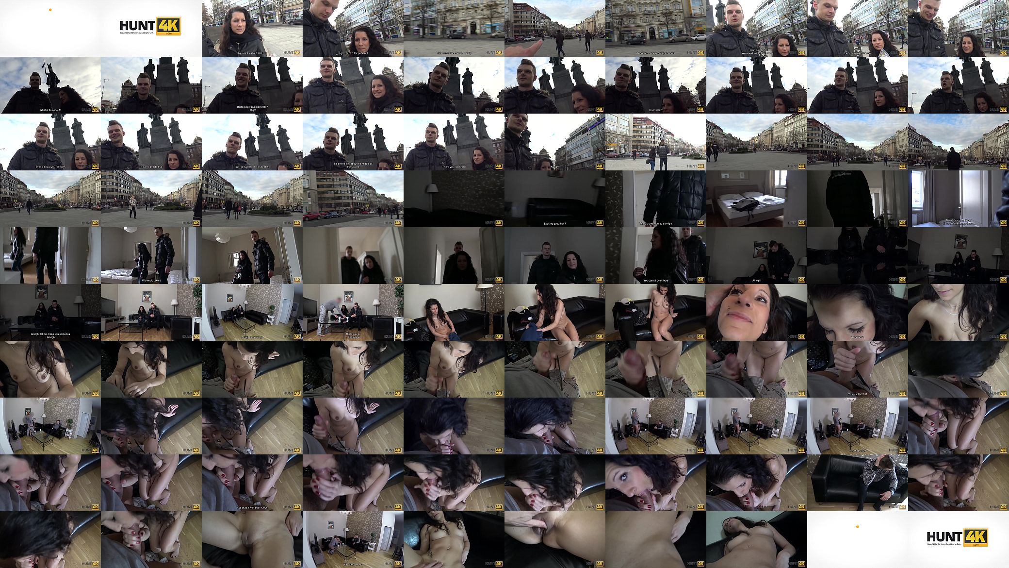 HUNT4K. Prague pickup and passionate sex for cash with hot brunette 预览图