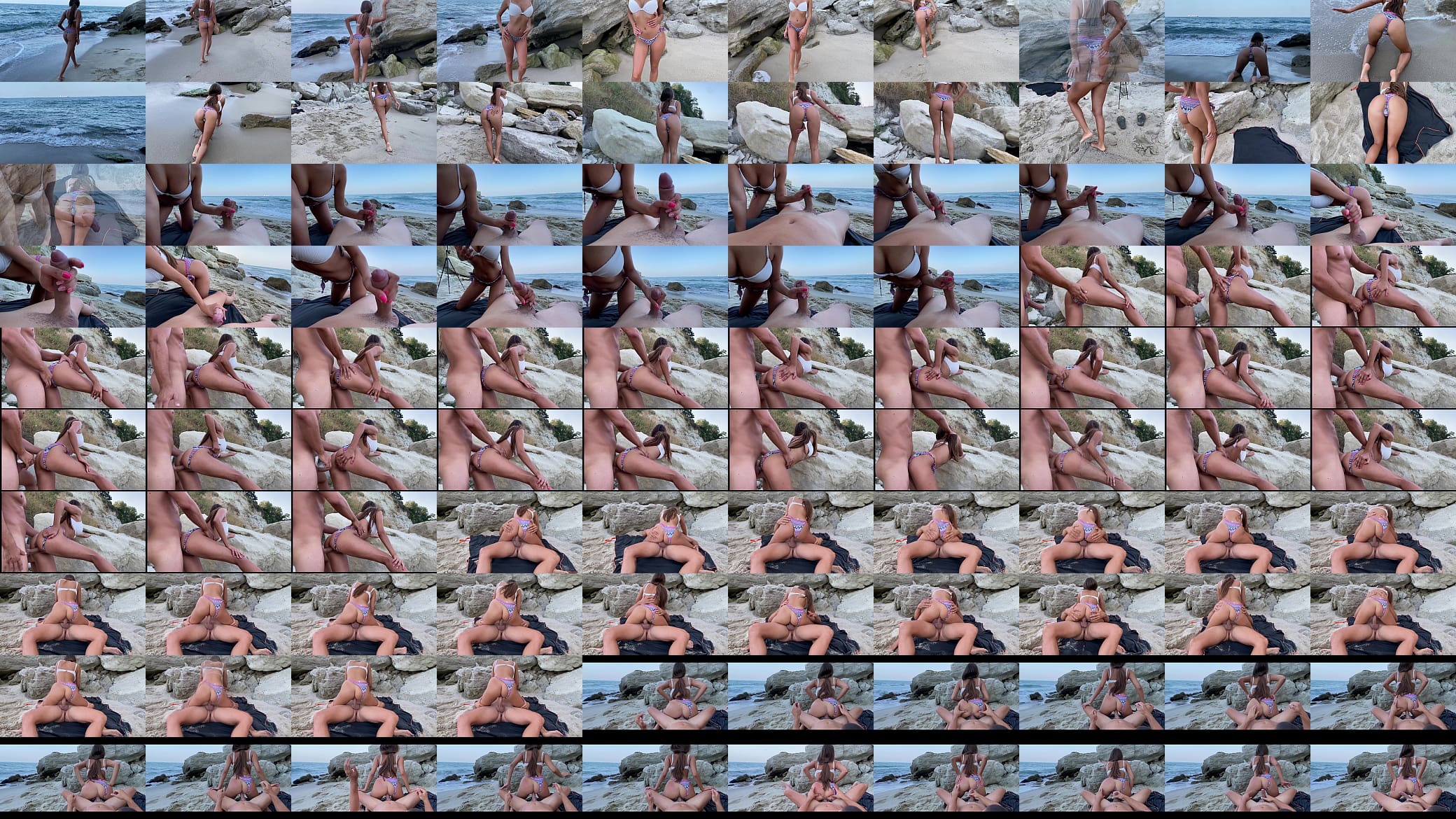 Public sex with my girlfriend She rides my cock 预览图