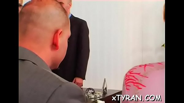 Sexy s&m festish with nasty mistress spanking her slave hard